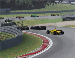 室內(nèi)模擬高爾夫—模擬F1賽車(chē)